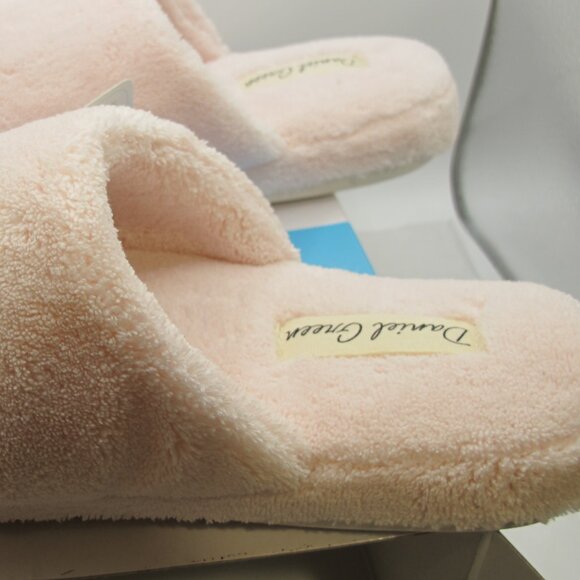 Daniel Green Addie slip-on slipper in pink 8N - Picture 10 of 14